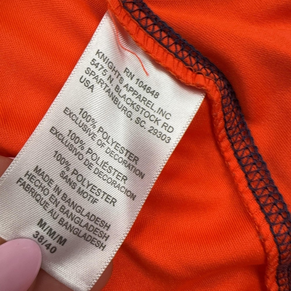 Auburn Tigers Shirt Mens Medium Orange NCAA Football Champion Graphic Tee Top - Picture 8 of 9